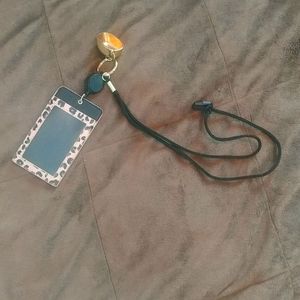 ID hand sanitizer lanyard